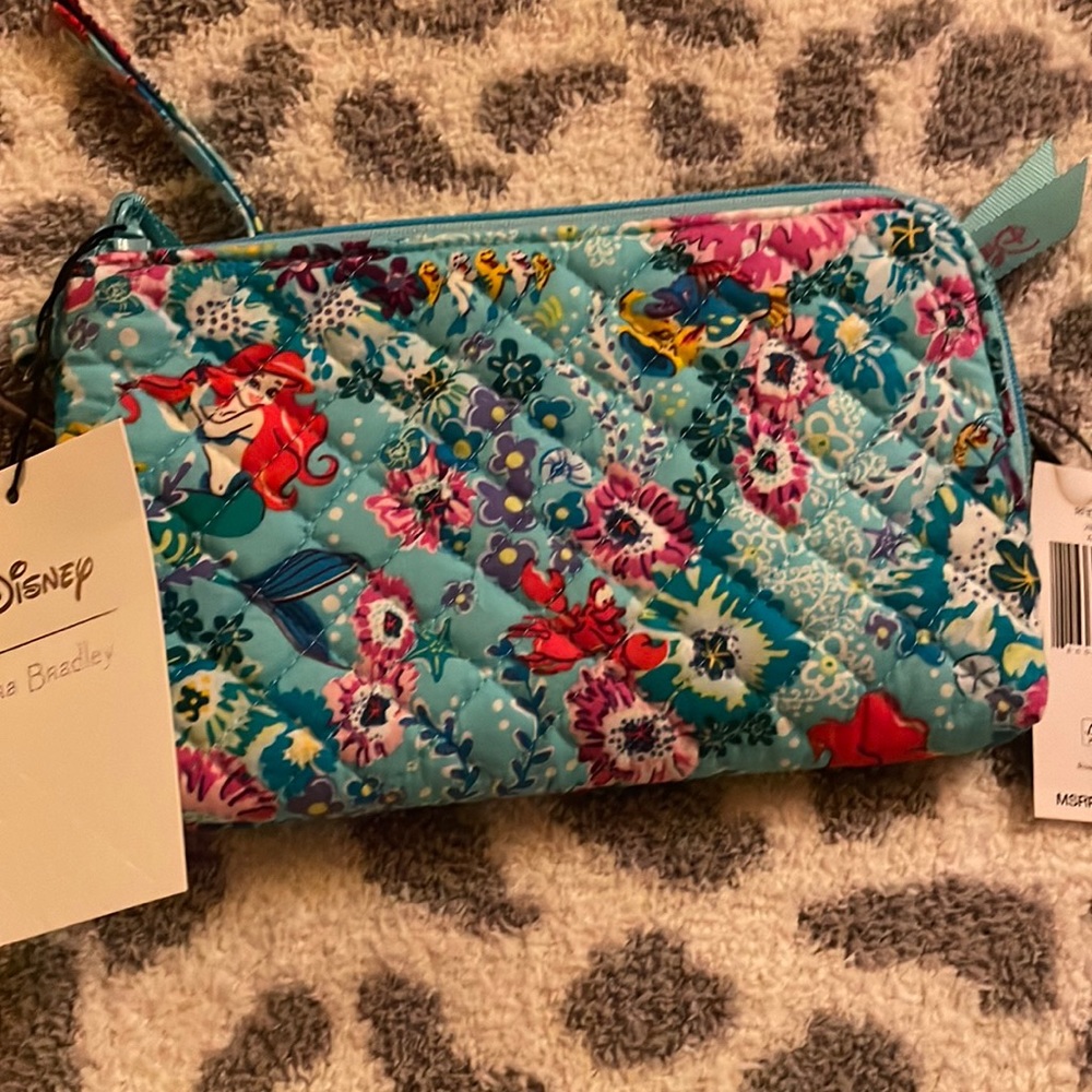 Vera Bradley Little Mermaid Wristlet